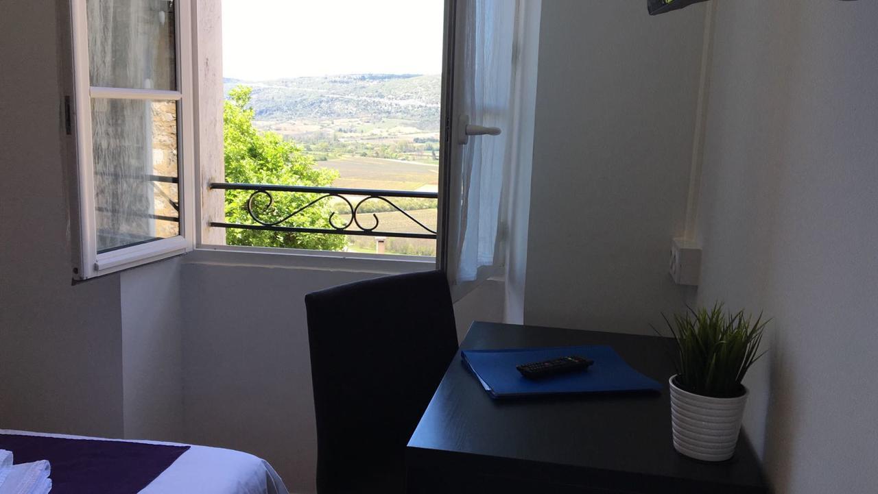 Hotel Belvue Sault-de-Vaucluse Esterno foto